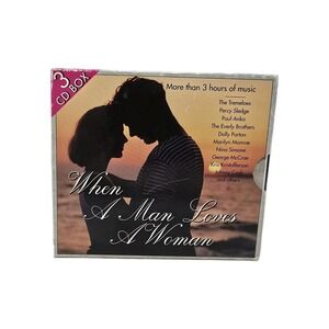 When A Man Loves A Woman 3‎ CD Happys Days Vol. 1-3 Box Set Love Songs